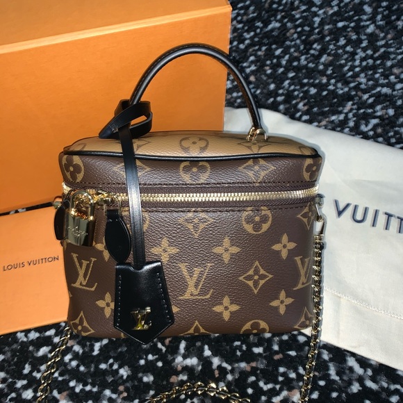 Louis Vuitton® Nice Vanity  レディースハンドバッグ, モノグラム, ヌメ革